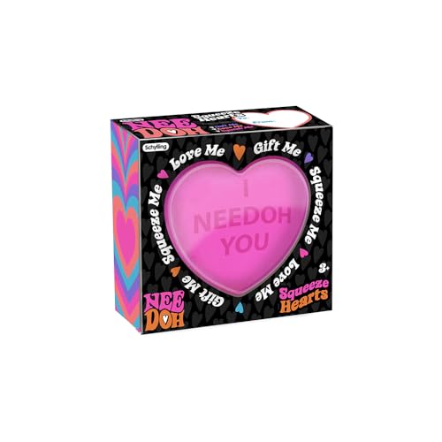 Schylling - Needoh Squeeze Hearts Zappet Toy - Valentinstags -Needoh -Stressbällchen, einzeln verkauft. Schylling - Needoh Squeeze Hearts Zappet Toy - Valentinstags -Needoh -Stressbällchen, einzeln verkauft. von Schylling