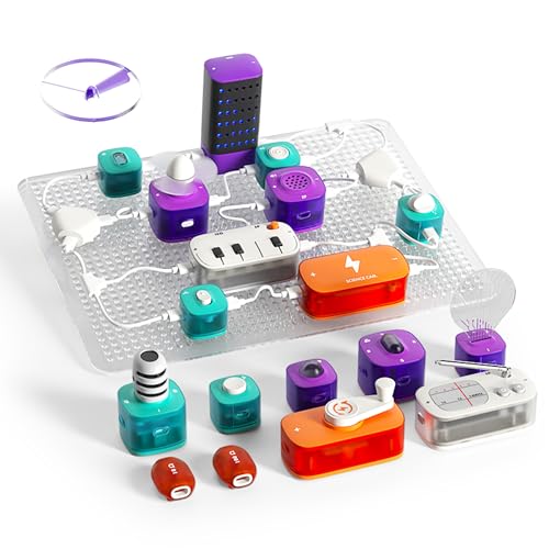 ScienceCan Block Circuit Mega Set - Elektrisierende Experimente - Experimentierset Strom - 1600332022ig0101 von Science Can