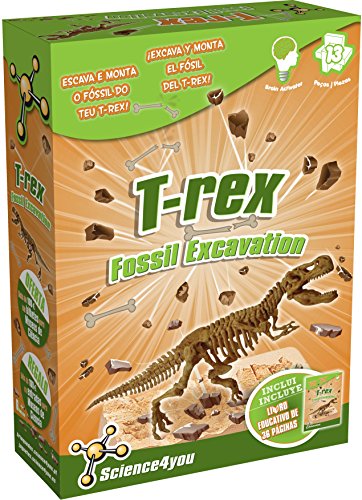 Science4you 602397 - Excavations T-Rex Lern- und wissenschaftliches Spielzeug von Science4you