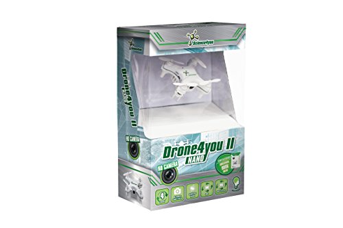 Science4you 605145 Drone4 Drone4you Nano, Drone Klein mit Kamera fur, ideale Kinderdrohne für Anfänger, Robotik für Kinder ab 12 Jahren, Weiß von Science4you