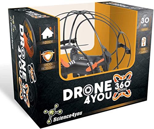 Science4you - Drone4you - Mini-Drohne für Kinder, Drohne mit Kamera und Fernbedienung, Indoor- ideale Kinderdrohne für Anfänger, Robotik für Kinder ab 12 Jahren, Geschenke für Kinder ab 10 Jahren. von Science4you