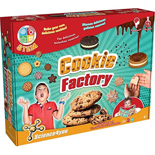 Science4you - Keksfabrik, wissenschaftliches und pädagogisches Stammspielzeug für Kinder 8 Jahre Science4you - Keksfabrik, wissenschaftliches und pädagogisches Stammspielzeug für Kinder 8 Jahre von Science4you