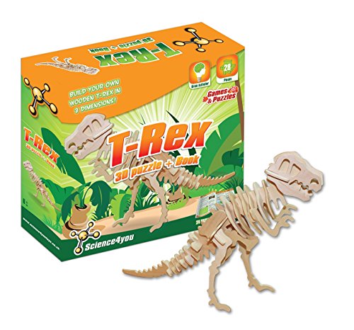 T-Rex 3D Puzzle von Science4you