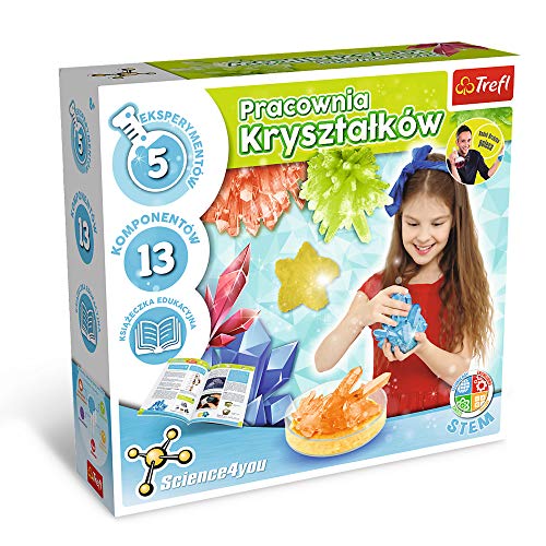 Trefl Science4you Kristallarbeiter Medium Lehrerset für Kinder ab 8 Jahren von Science4you