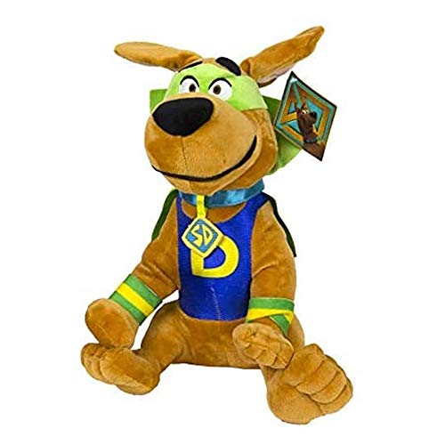 Scooby-Doo SCOOB junger SUPER Hund 28cm Halloweenkostüm Superheld Plüschtier sitzend mit Umhang - von neuen 2020 Film von Scooby-Doo!