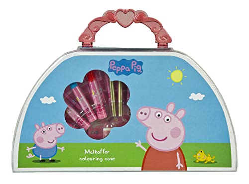 Scooli 6600000008 Peppa Pig Malertasche, Multi-Color von Scooli