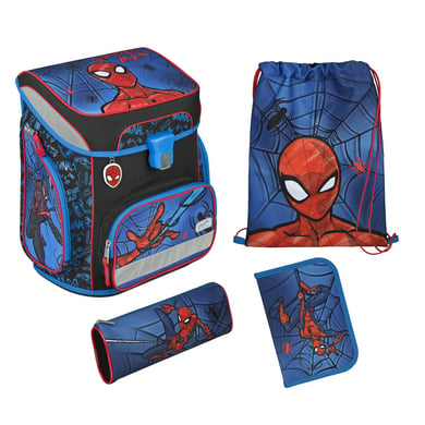 Scooli EasyFit Schulranzen Set, 5-teilig - Spider Man von Scooli