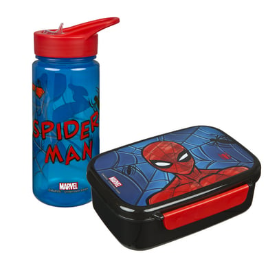 Scooli Set Brotzeitdose & Trinkflasche -Spider Man von Scooli