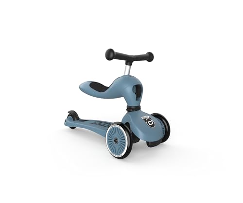 Scoot & Ride 3418 Highwaykick 1 - Steel - Scooter mit sitz, Stahl von Scoot & Ride