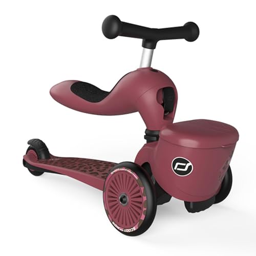 Scoot & Ride Highwaykick 1 Lifestyle Wildcat – 2in1 Laufrad & Scooter für Kinder (1–5 Jahre), mit Stauraum, höhenverstellbar, Sicherheitspad, bis 50 kg, Design: Wildcat Scoot & Ride Highwaykick 1 Lifestyle Wildcat – 2in1 Laufrad & Scooter für Kinder (1–5 Jahre), mit Stauraum, höhenverstellbar, Sicherheitspad, bis 50 kg, Design: Wildcat von Scoot & Ride