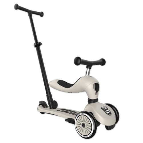 Scoot & Ride Highwaykick 1 Push and GO - Lauflernhilfe und Kickboard Farbe Ash von Scoot & Ride