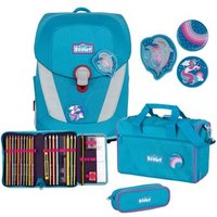 SCOUT 73450652700 SCOUT SUNNY II SET 4TLG. DOLPHINS - Schulranzen-Set von Scout