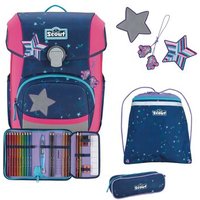 SCOUT 75450015100 Schulranzen-Set 4-teilig Neo DIN Pretty Star von Scout