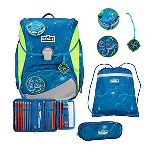 Scout Alpha DIN Deep Sea Schulranzensetset von Scout