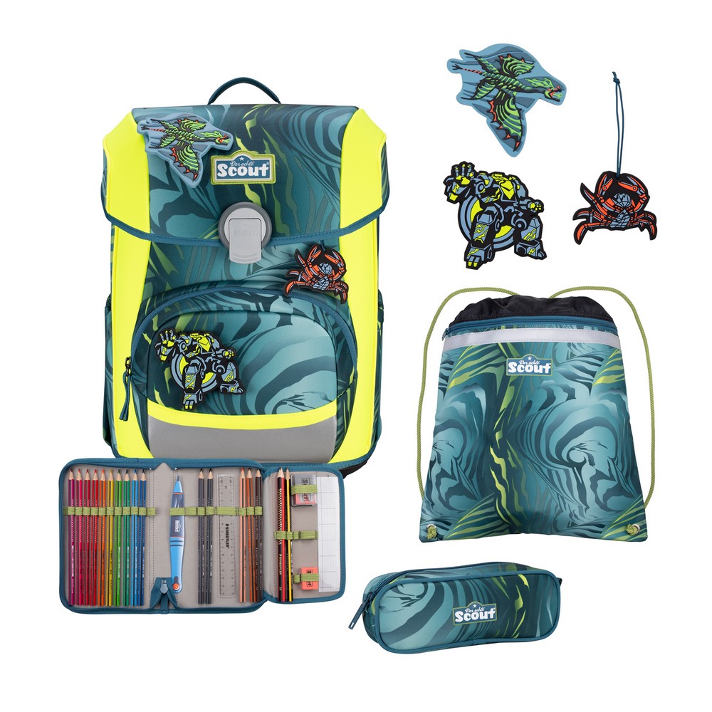 Scout Schulranzen Set Neo DIN Action 4-tlg. Scout Schulranzen Set Neo DIN Action 4-tlg. von Scout