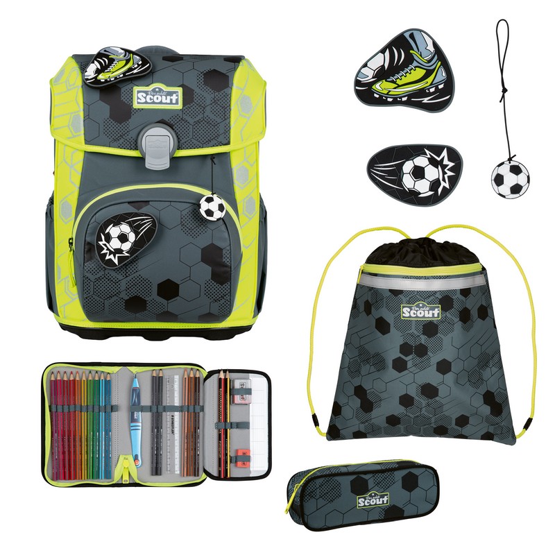 Scout Schulranzen Set Neo Exklusiv Superflash Extreme Soccer Star 4-tlg. Scout Schulranzen Set Neo Exklusiv Superflash Extreme Soccer Star 4-tlg. von Scout