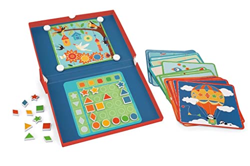 SCRATCH 276182272 Magnetisches Lernspiel Farben und Formen, 1 Spieler, für Kinder ab 5 Jahren von Scratch Europe