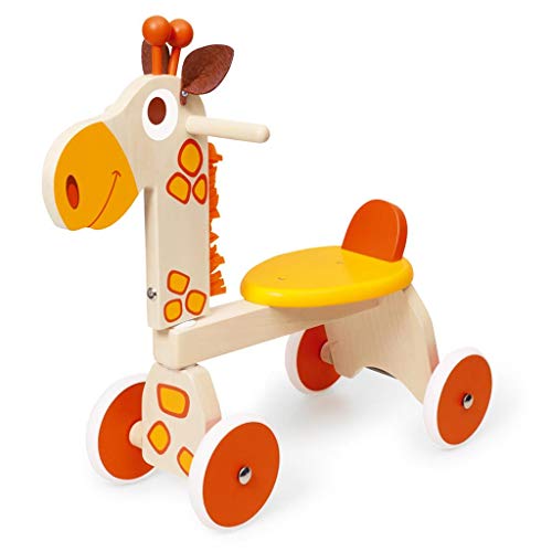 SCRATCH 6181402 6181402-Rutscher Giraffe für Kinder, 62 x 55 x 25 cm, Mehrfarbig, M von Scratch Europe