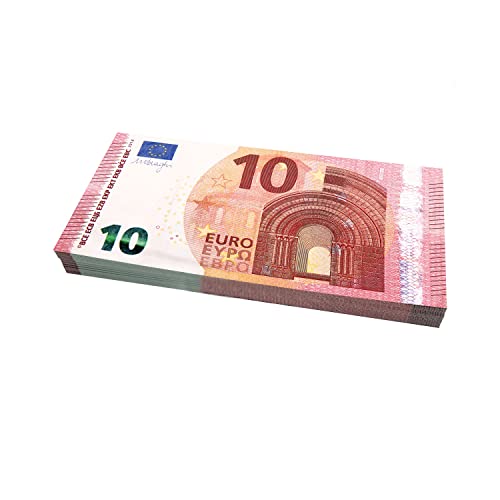 Scratch Cash 100 x € 10 Euro Money to Play (Größe auf 125% im Vergleich zu echtem Geld erhöht) von Scratch Lover