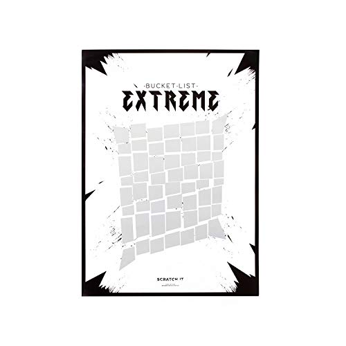 Scratch Poster - Extreme - to do Liste zum Freirubbeln von Thumbs Up