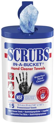 Scrubs In-a-Bucket 42215 Handreinigungstücher 15St. von Scrubs