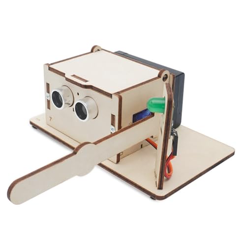 Sctecoau Intelligentes Sensor-Gate-STEM-Kits, DIY-Wissenschafts-Experimental-Toolkit, Jugend-STEAM-Bildung, Handwerksmodell, Einfach zu Bedienen von Sctecoau