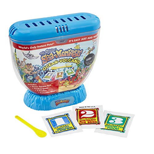 Sea Monkeys 80483 Volcano Zoo, verschiedene Farben von BANDAI