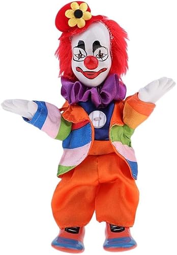 Clown-Figur, Puppe, Ornamente, Zuhause, Tisch, Schreibtisch, Dekoration, Halloween-Dekoration, Geschenk von Seasaww