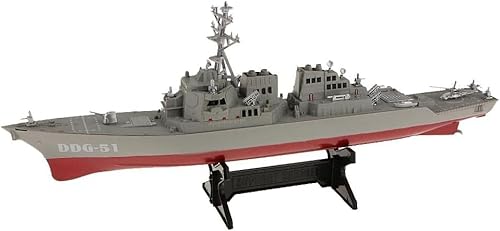 Plastikmodell USS Burke DDG-51, Maßstab 1:350, Sammlerstück, Geschenk für Kinder und Erwachsene von Seasaww