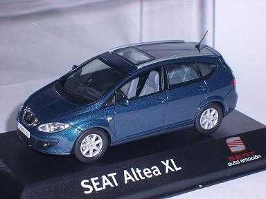 Seat Altea XL Alteaxl XXL Dunkel Blau 1/43 Modellauto Modell Auto von SEAT