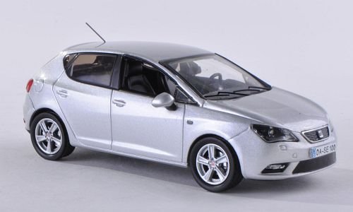 Seat Ibiza, Silber, 5-Trer , 2013, Modellauto, Fertigmodell, 1:43 von Seat