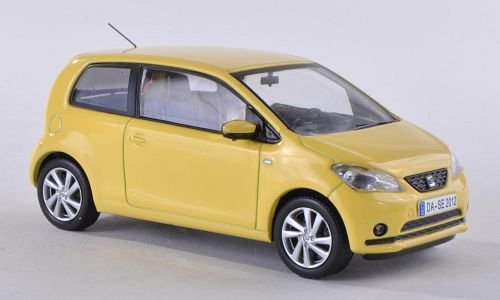 Seat Mii, hell-gelb, 2011, Modellauto, Fertigmodell, Seat 1:43 von Seat