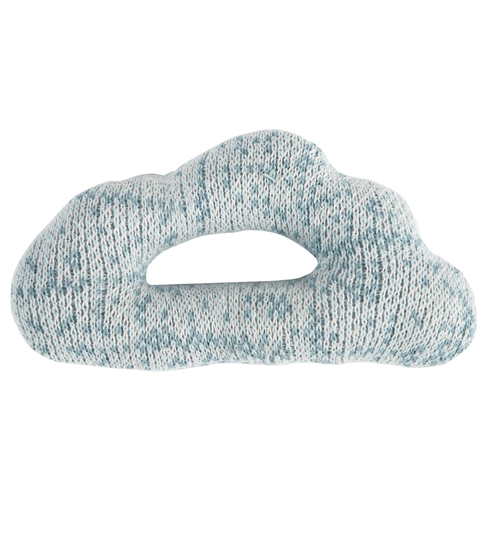 Sebra Rassel - Strick - Sky - Cloud Blue - Sebra - One Size - Rasseln Sebra Rassel - Strick - Sky - Cloud Blue - Sebra - One Size - Rasseln von Sebra
