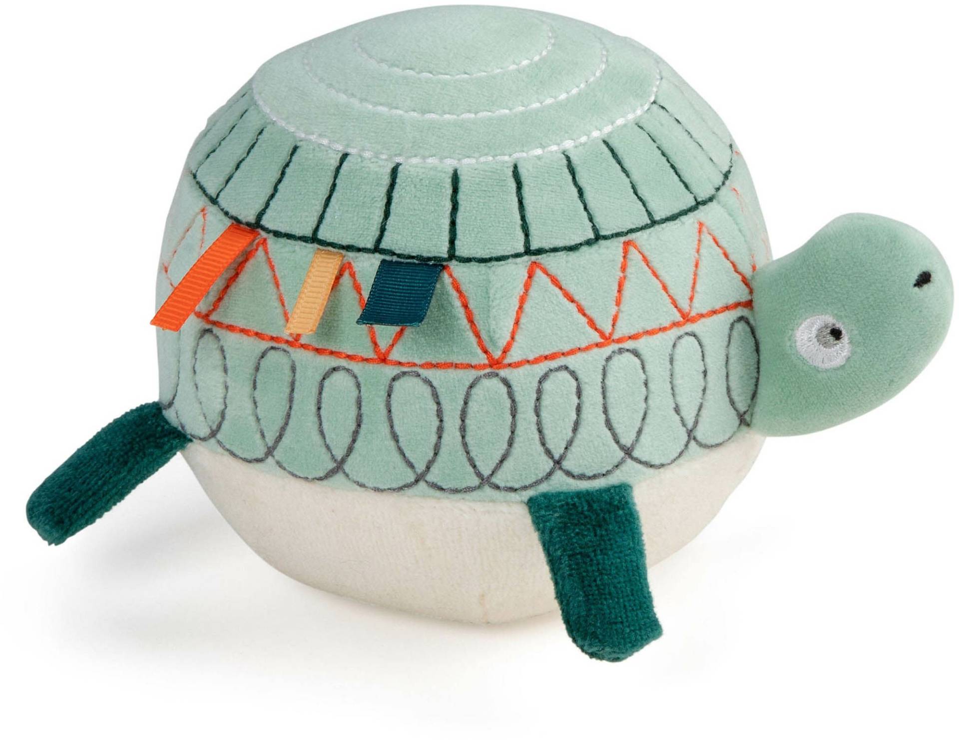 Sebra Turbo the Turtle Ball mit Glocke, Babyspielzeug von Sebra