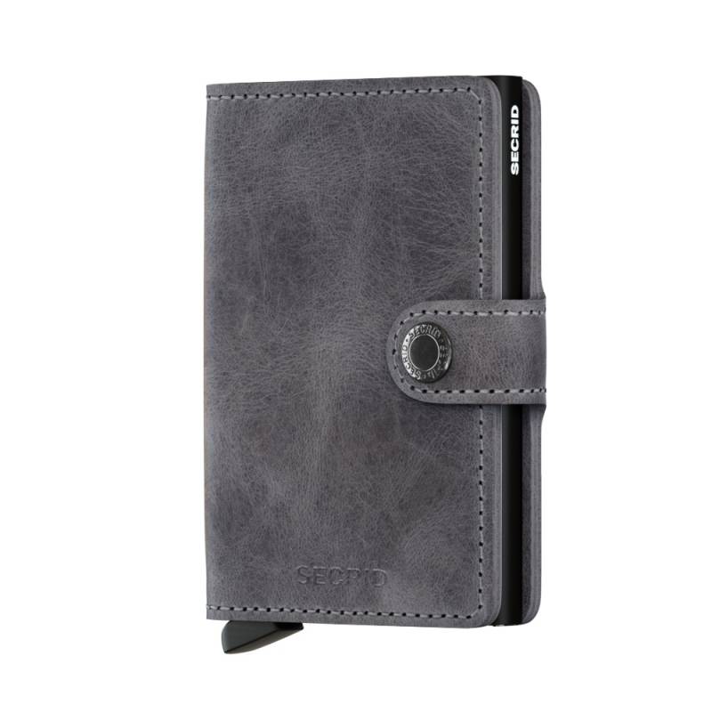 Secrid Kartenetui Miniwallet Vintage Grey-Black von Secrid