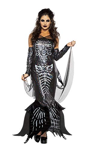 Seeing Red Inc. Glamour Skeleton Mermaid Women's Fancy Dress Costume Large von Seeing Red