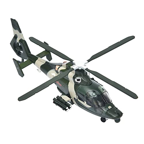 Sefdrert 1/100 MaßStab Chinesischer Bewaffneter Hubschrauber Wz-9 Flugzeugmodell, Simulation Statisches Flugzeugmodell Erwachsene Sammlung Ornamente von Sefdrert