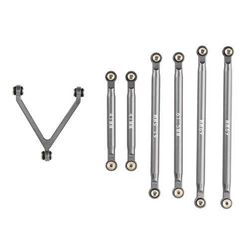 Sefdrert CNC Metall Suspension Stange Chassis Links Set für 1/24 RC Crawler Auto Axial SCX24 AXI90081 Deadbolt AXI00004 B17 Teile,C von Sefdrert