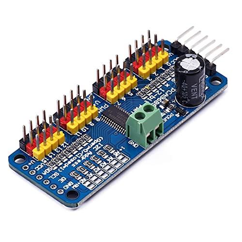 Sefdrert PCA9685 16-Kanal-12-Bit-PWM-Servomotortreiber-I2C-Modul für oder -Modul Servo von Sefdrert