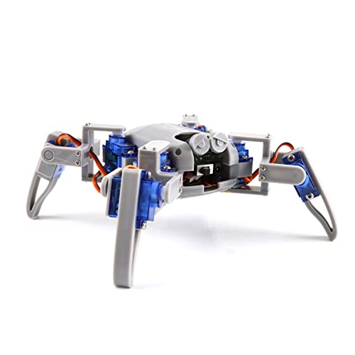 Sefdrert Quadruped Spider Roboter-Kit für WLAN, DIY, STEM Crawling Roboter, ESP8266, NodeMCU, Roboter-Kit von Sefdrert