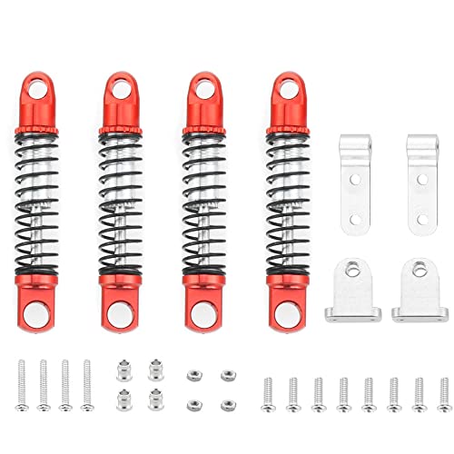 Sefdrert StoßDäMpfer Metall Vorne und Hinten mit Festem Sitz für D12 1/10 RC Upgrades Teile ZubehöR,4 von Sefdrert