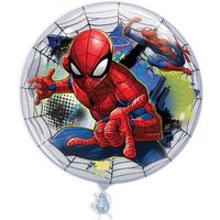 Bubble Ballon "Spiderman", 56cm, heliumgeeignet von Segelken