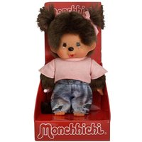 Monchhichi Mädchen mit Jeans 20cm von Sekiguchi