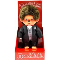 Monchhichi Plüschfigur Junge Bräutigam schwarz/braun 20cm von Sekiguchi