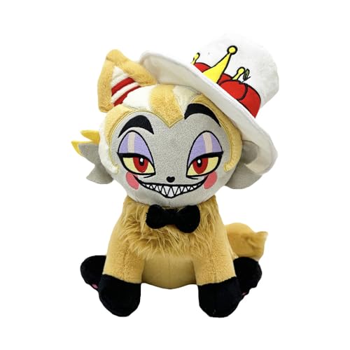 Seksui Lucifer Meow Plush, 15.7" Lucifer Meow Plushies Toy Plush Toy for TV Fans Gift, Soft Stuffed Figure Doll for Kids Adults, Christmas Choice for Boys Girls von Seksui