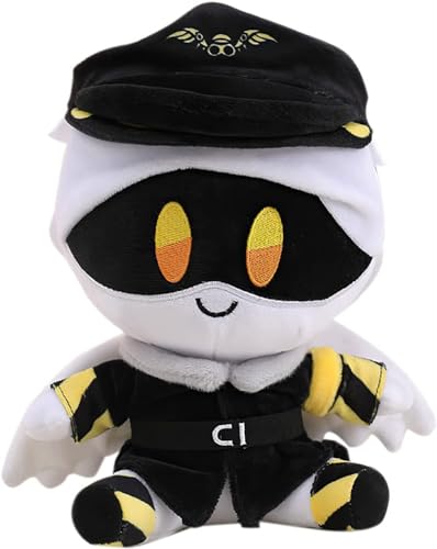 Seksui Murder Plush Drones Plush, N V UZI Plush Plushies Anime Cute Crow Dog Pillow Plushies Doll Stuffed Toy Soft Pillow for Kids Murder Game Toys Christmas, Birthday-N von Seksui