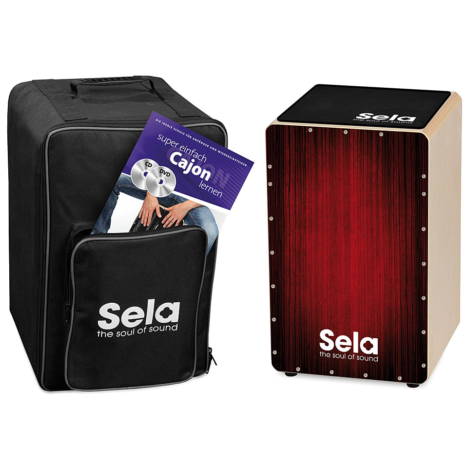 Sela Varios SE 060 Red Cajon Bundle Cajon von Sela