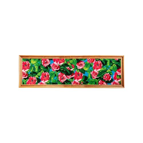 Seletti TAPPETO CUCINA TOILETPAPER Home cm. 60X200 Roses Whit Eyes Art. 18197 von Seletti