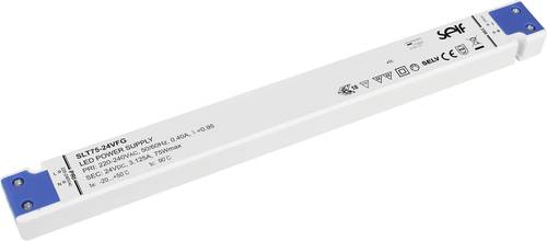 Self Electronics SLT75-24VFG LED-Treiber Konstantspannung 75W 0 - 3.1A 24.0 V/DC Möbelzulassung, ni von Self Electronics