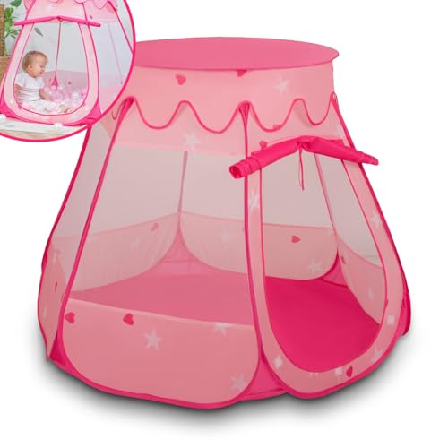 Selonis Baby Spielzelt Zelt 105X90 cm Kinder, Pink von SELONIS